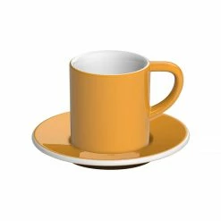 Loveramics Bond - 80 Ml Espresso Cup And Saucer - Yellow