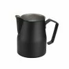 Motta Milk Pitcher - Black - 350ml -Coffee Desk Shop 6d68880dd99a88af52ce44495ea51ed3