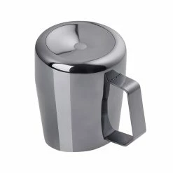 Barista & Co - Dial In Milk Pitcher Black Pearl - 420ml -Coffee Desk Shop 7c8a82c1e58cb021fba7cd00ac2267a3