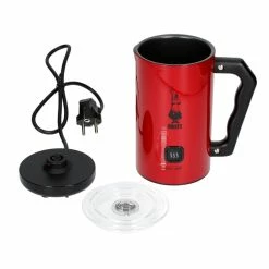 Bialetti Milk Frother MKF02 Rosso -Coffee Desk Shop d89e98a788efcc11c9bbf601e62318a0
