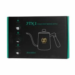 Barista Space - Black Kettle 600 Ml -Coffee Desk Shop ed76f0a54f12420278bdc2ea03d9fd53