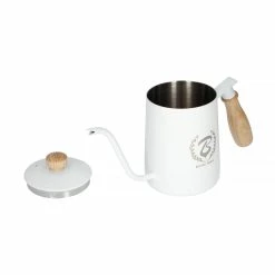 Barista Space - White Kettle 600 Ml -Coffee Desk Shop f3db166f0a2c76cb8500d4f1517ef825
